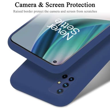 OnePlus Nord N10 5G Skal Fodral Case (Blå)