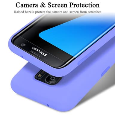 Samsung Galaxy S7 EDGE Skal Fodral Case (Lila)