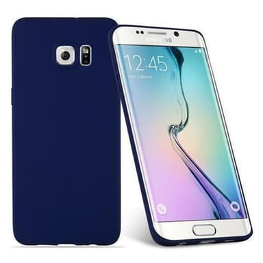 Skal Samsung Galaxy S6 EDGE Fodral Case (Blå)