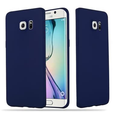 Skal Samsung Galaxy S6 EDGE Fodral Case (Blå)