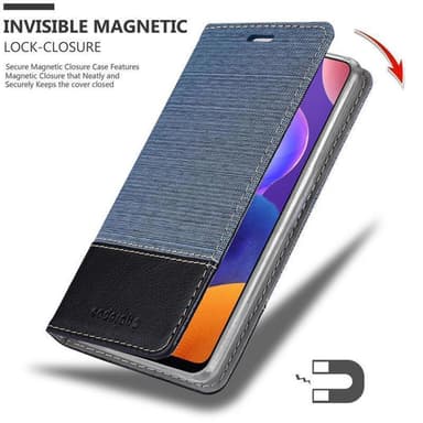 Samsung Galaxy A31 Plånboksfodral Skal (Blå)