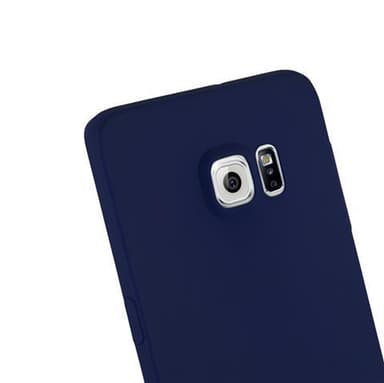 Skal Samsung Galaxy S6 EDGE Fodral Case (Blå)