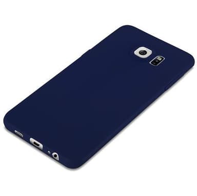 Skal Samsung Galaxy S6 EDGE Fodral Case (Blå)