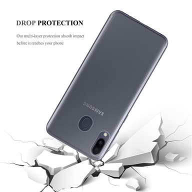 Samsung Galaxy M20 Skal Fodral Case (Transparent)
