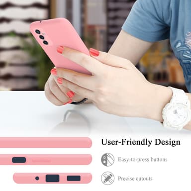 Samsung Galaxy M52 5G Skal Fodral Case (Rosa)