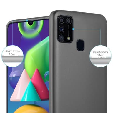 Skal Samsung Galaxy M31 Fodral Case (Grå)