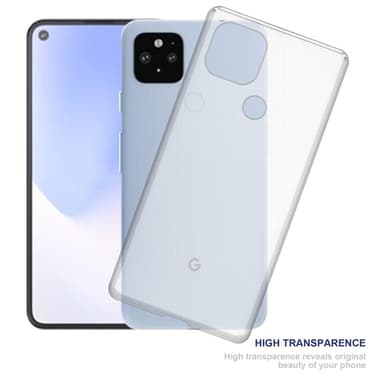 Google PIXEL 5 XL Skal Fodral Case (Transparent)