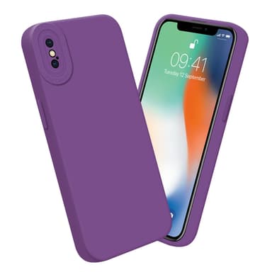 iPhone X / XS Skal Fodral Case (Lila)