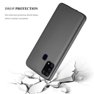 Skal Samsung Galaxy M31 Fodral Case (Grå)