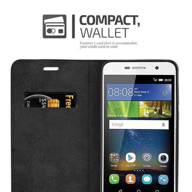 Huawei Y5 2017 / Y6 2017 Skal Fodral Case (Brun)
