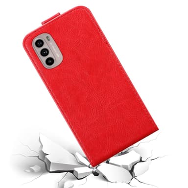 Motorola MOTO G31 / G41 Flipfodral Skal (Röd)