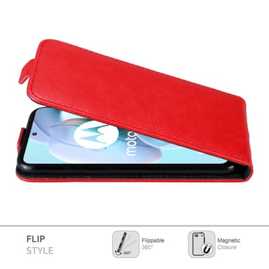 Motorola MOTO G31 / G41 Flipfodral Skal (Röd)