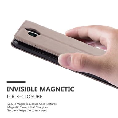Huawei Y5 2017 / Y6 2017 Skal Fodral Case (Brun)