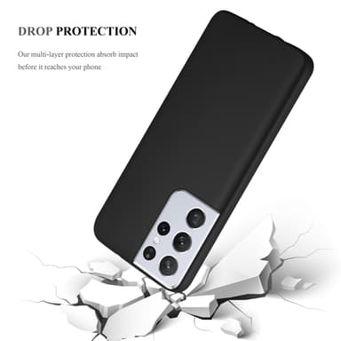 Skal Samsung Galaxy S21 ULTRA Fodral Case (Svart)