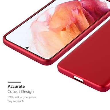Skal Samsung Galaxy S21 5G Fodral Case (Röd)