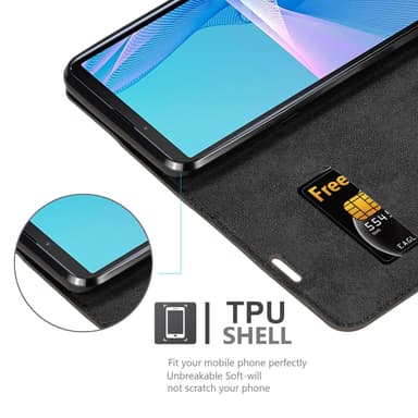Sony Xperia 10 III Skal Fodral Case (Brun)
