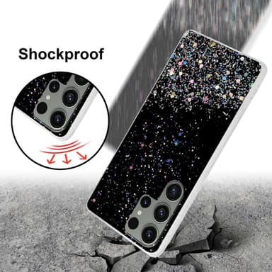 Samsung Galaxy S23 ULTRA Skal Fodral Case (Svart)