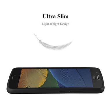 Skal Motorola MOTO G5 Fodral Case (Svart)