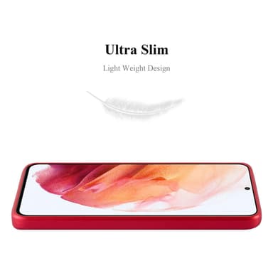 Skal Samsung Galaxy S21 5G Fodral Case (Röd)