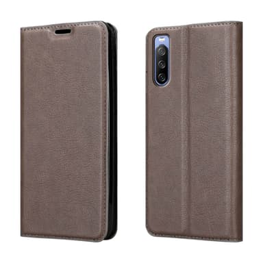 Sony Xperia 10 III Skal Fodral Case (Brun)