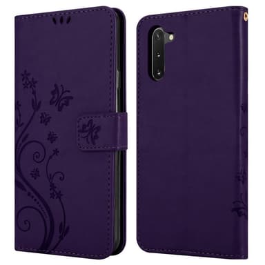 Samsung Galaxy NOTE 10 Plånboksfodral Skal (Lila)