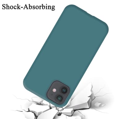 iPhone 12 MINI Skal Fodral Case (Grön)
