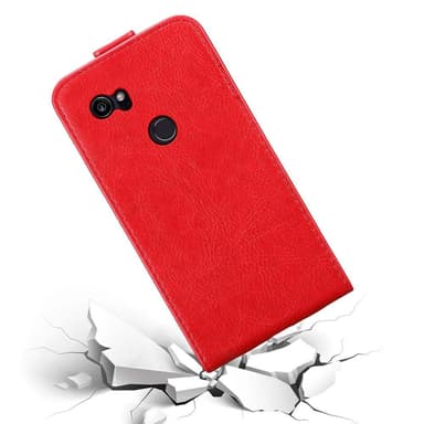 Google PIXEL 2 XL Flipfodral Skal (Röd)