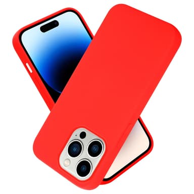 iPhone 14 PRO MAX Skal Fodral Case (Röd)