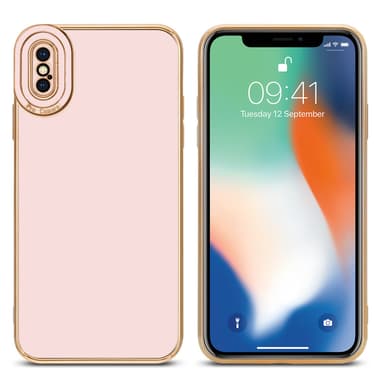 iPhone X / XS Skal Fodral Case (Rosa)