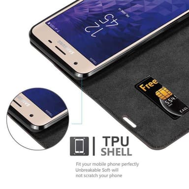 Samsung Galaxy J3 2018 Skal Fodral Case (Brun)