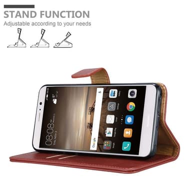 Huawei MATE 9 Plånboksfodral Skal (Röd)