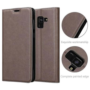 Samsung Galaxy A6 2018 Skal Fodral Case (Brun)