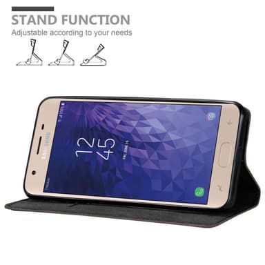 Samsung Galaxy J3 2018 Skal Fodral Case (Brun)