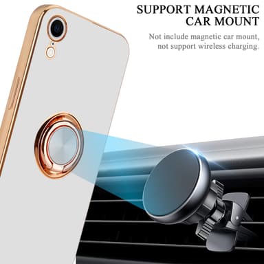 iPhone XR Skal Fodral Case (Vit)