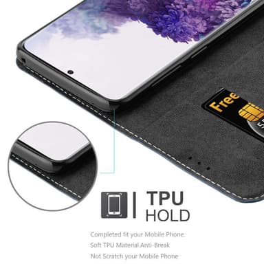 Samsung Galaxy S20 PLUS Skal Fodral Case (Blå)