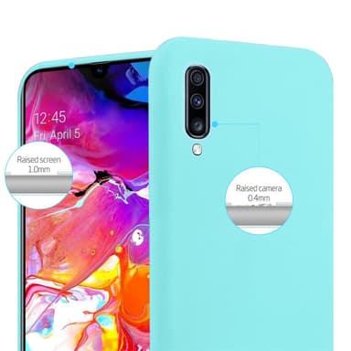 Skal Samsung Galaxy A70 / A70s Fodral Case (Blå)