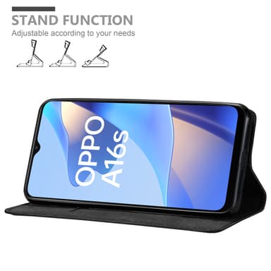 Oppo A16s / A54s Skal Fodral Case (Svart)