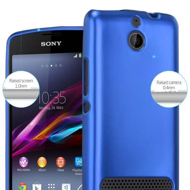 Skal Sony Xperia E1 Fodral Case (Blå)