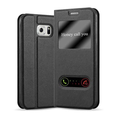 Samsung Galaxy NOTE 5 Plånboksfodral Skal (Svart)