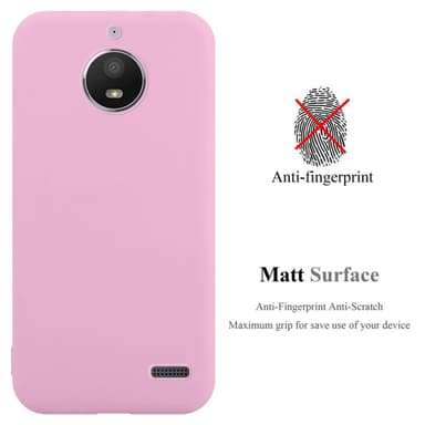Skal Motorola MOTO E4 Fodral Case (Rosa)