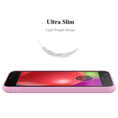 Skal Motorola MOTO E4 Fodral Case (Rosa)