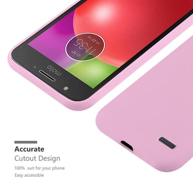 Skal Motorola MOTO E4 Fodral Case (Rosa)