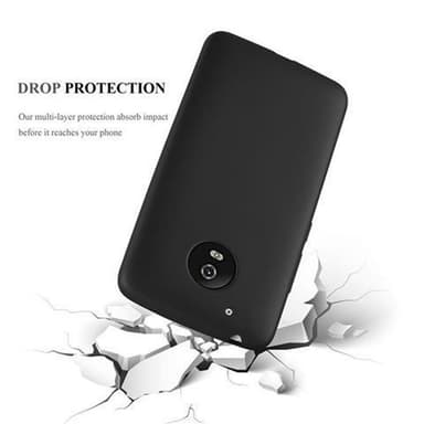 Skal Motorola MOTO G5 Fodral Case (Svart)