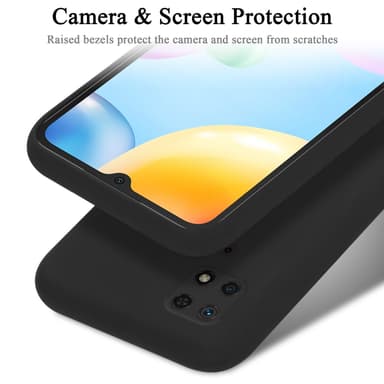 Xiaomi RedMi 10C / POCO C40 Skal Fodral Case (Svart)