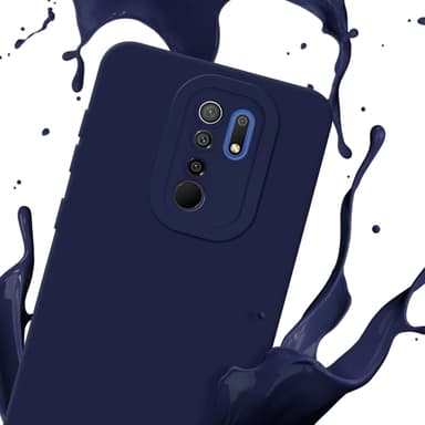 Xiaomi RedMi 9 Skal Fodral Case (Blå)