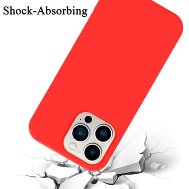 iPhone 14 PRO MAX Skal Fodral Case (Röd)