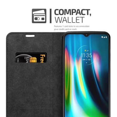 Motorola MOTO G9 PLAY Skal Fodral Case (Röd)