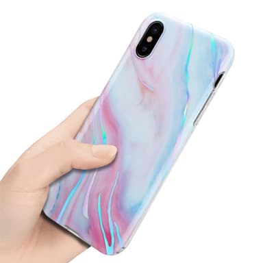 iPhone XS MAX Plånboksfodral Skal (Vit)