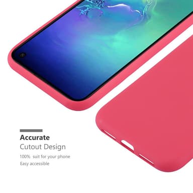 Skal Samsung Galaxy S10e Fodral Case (Röd)
