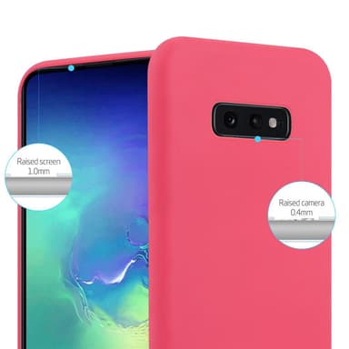 Skal Samsung Galaxy S10e Fodral Case (Röd)